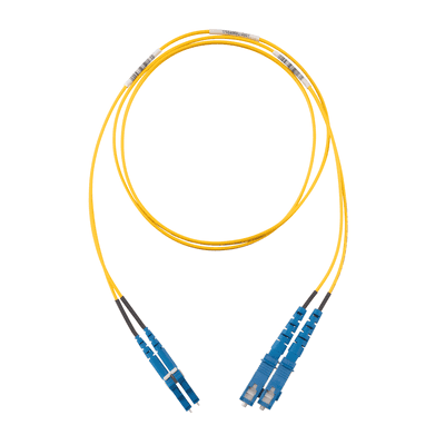 Jumper de Fibra Óptica / Monomodo OS2 9/125 / LC-SC Duplex / OFNR Riser / 15 m (49.21 pies) / Amarillo F92ERLNSNSNM015 PANDUIT
