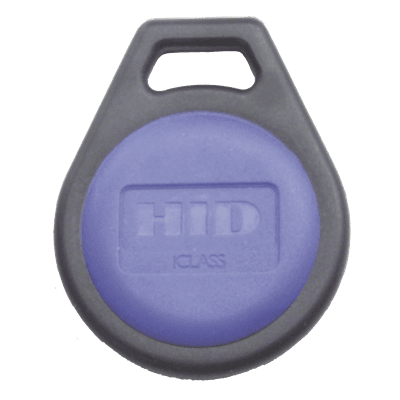 Llavero RFID / 13.56 MHz iCLASS / 2K bits / 2 áreas aplicación / 1.25 x 1.55 pulgadas 2050HNNMN HID