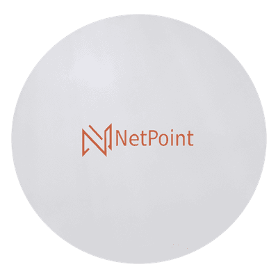 Antena Direccional Parabólica / 60 cm (2 ft) / 4.9-6.4 GHz / 30 dBi / Polarización Slant 45° y 90° / Alcance 30 km / Conector N-Hembra NPX1GEN3 NetPoint