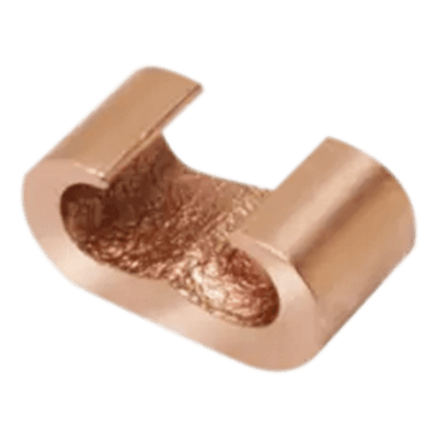 Conector de Toma de Tierra / Forma C / Cobre / Rango 6 Sol a 2 Tre / Longitud 19 mm (0.75 in) HUB-YGH-C26-C2 HUBBELL BURNDY