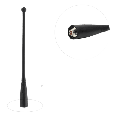 Antena Helical / 806-869 MHz / 1.5 dBi / Omnidireccional / SMA Hembra / 182.3 mm