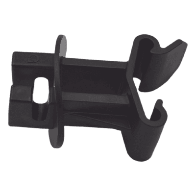 Aislador para Cerca Electrificada / Poste Tipo T / 50 mm de Altura / Apertura 1" / Protección UV e Intemperismo / Resinas Vírgenes SFCLIPT SFIRE