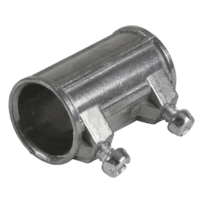 Cople para Tubo Pared Delgada / 3/4" / 2 Tornillos Opresores #10 / 29 x 49 mm / NEMA FB-1 / UL 514B