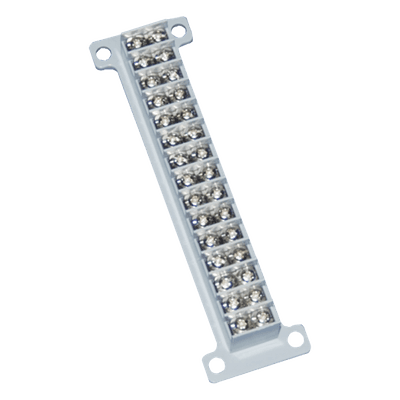 Bloque de Terminales / 15 Líneas / 10 A / 400 V / Carcasa Modular ABS / Terminales de Cobre PSTTB15PM PRECISION