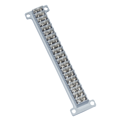 Bloque de Terminales / 20 Líneas / 10 A / 400 V / Carcasa Modular ABS / Terminales de Cobre PSTTB20PM PRECISION
