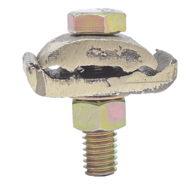 Conector Mecánico / Bronce 100% / Cable 4-2/0 AWG / Sin Soldadura / Superficie Plana / 2.5x4x3 cm (1x1.6x1.2 in)