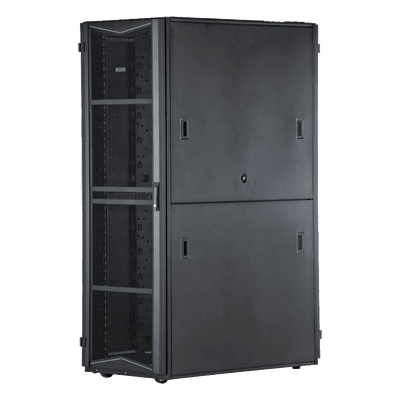 Gabinete para Centros de Datos / 42 UR / 800 mm (2.62 ft) Ancho / 1070 mm (3.51 ft) Profundidad / Acero / Negro XG84212BS0001 PANDUIT