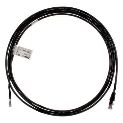 Cable de Extensión de Seguridad / Conexión JST a RJ45 Macho / 2.7 m (8.9 ft) / IP55 / Lector Dual Frecuencia 125 kHz y 13.56 MHz / Sensor de Humedad / SmartZone G5 iPDU ACF20 PANDUIT