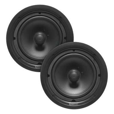 Par de Altavoces de Techo 2 Vías / Woofer 6.5in / Tweeter 1in / 90W / 8 Ohms / Resistente a Humedad PP6/PAR TRUAUDIO