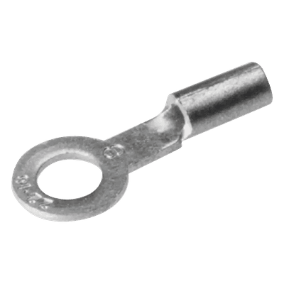 Zapata Terminal de Ojillo para Tornillo 3/16" (5 mm) y Cable Calibre 16-14 AWG. HUB-T14-10 HUBBELL BURNDY