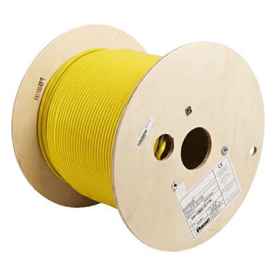 Bobina de Cable Blindado F/UTP / Cat6A / 23 AWG / 10GBase-T / 500 MHz / LSZH / 305 m (1000 pies) PFL6X04YL-CEG PANDUIT
