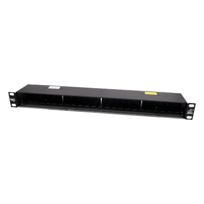 Gabinete de Protección contra Sobretensión / 24 Canales / 10GbE / 20kA por Par / Rack 19" o Pared DTK-VM2R24 DITEK