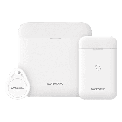 Kit de Alarma Inalámbrico / 48 Zonas / GSM 3G/4G / Rondines Profesionales / Cifrado AES-128 / Batería de Respaldo 12 h DS-PWA48-KS-RONDIN HIKVISION