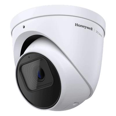 Cámara IP turret / 8 MP / lente motorizado 2.7-13.5 mm / IR 50 m / WDR 120 dB / IP67 / PoE / ONVIF G-S-T / IA HC35WE8R2 HONEYWELL