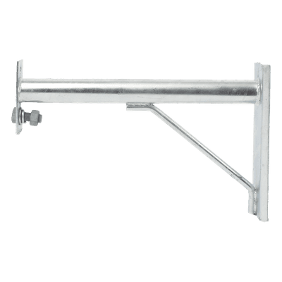 Brazo de Extensión para Fibra Óptica / 40 cm (15.7 in) / Acero Galvanizado en Caliente / 2 kg / Compatible con Herrajes Tipo J / ADSS y Mini-ADSS LP-BDE040 LINKEDPRO BY EPCOM