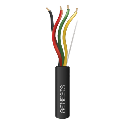 Carrete de Cable / 152 m (500 pies) / 4 x 18 AWG / Direct Burial FPL / Intemperie / Detección de Incendio y Evacuación 4157-5008 GENESIS