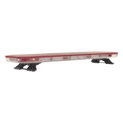 Barra de Luces LED / 47" (118 cm) / 124 LED Hyperlux / Dual Color Rojo/Claro / Control de Tráfico Ámbar / 45 Patrones / Montaje Gancho