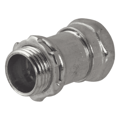 Conector de Compresión / Pared Delgada / 1/2 in / Acero Galvanizado / 1.004 x 1.004 in HUB-2902 HUBBELL