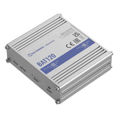 UPS industrial / 2300 mAh / 17 Wh / 12 VCC salida / 9-30 VCC entrada / 4 pines / 7.5 pies BAT120 TELTONIKA