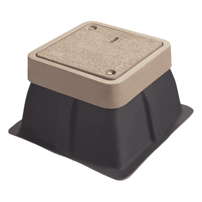 Registro para Alumbrado Público / 12x12x18 Pulgadas / Resistencia 3 Toneladas / Uso Peatonal / Concreto Polimérico y Fibra de Vidrio LP-AP-12X12X18 LINKEDPRO BY EPCOM