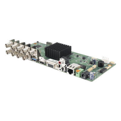 Tarjeta Madre de Reemplazo / 8 Canales BNC / HDMI + VGA / 8 Entradas y 4 Salidas de Alarma / RS485