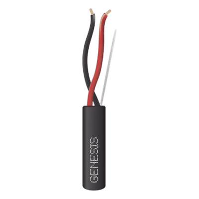 Carrete de Cable / 305 m (1000 ft) / 2x18 AWG / FPL / Direct Burial / Intemperie / Detección de Incendios y Evacuación 4156-1008 GENESIS