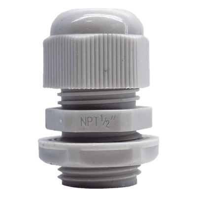 Conector Tipo Glándula / Rosca NPT 1/2" / Rango Cable 6-11 mm / Plástico Industrial / IP Aplicable TXG-PG-12N TXPRO