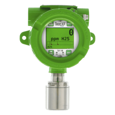 Monitor de Gas Fijo Industrial / Pantalla LCD Color 240x320 / Ethernet y Modbus TCP/RTU / -40°F a 140°F / Carcasa Aluminio, Poliéster y Acero Inoxidable 805111100010N MACURCO - AERIONICS