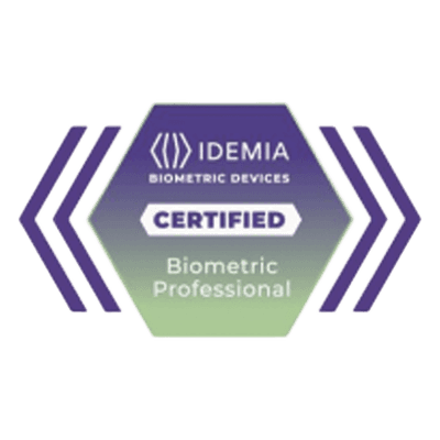 Certificación Profesional en Dispositivos Biométricos / Membresía 2 Años / Plataforma 24/7 / Módulo de Ventas 287889564 IDEMIA (MORPHO)