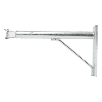 Brazo de Extensión para Fibra Óptica / 40 cm (15.7 in) / Acero Galvanizado en Caliente / Tipo D Pequeño / 2 kg / ADSS y Mini Figura 8 LP-BDE040-D LINKEDPRO BY EPCOM