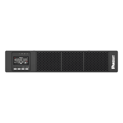 UPS Online Doble Conversión / 1000 VA / 1000 W / Factor de Potencia 1.0 / 6 Tomas NEMA 5-15R / Rack 2 UR / Cable 3 m (9.8 ft) U01S11V PANDUIT