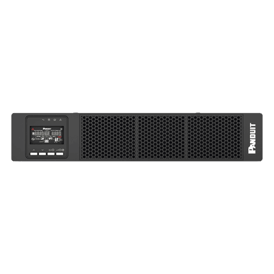 UPS Online Doble Conversión / 3000 VA / 3000 W / Factor de Potencia 1.0 / 2 UR Rack / 5 Tomas NEMA / Tiempo de Respaldo 14.1 min a Media Carga U03S11V PANDUIT