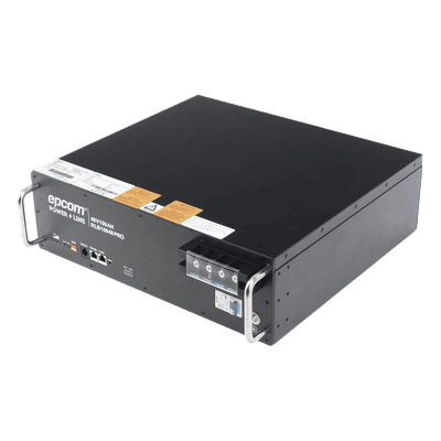 Batería de Litio de 4.8 Kwh, 48 Vcc ,104 Ah, 3U de Montaje en Rack. RLB10048PRO EPCOM POWERLINE