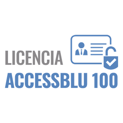 Plataforma de Control de Acceso / 100 Credenciales Virtuales / Gestión en la Nube / Licencia 1 Año / App Android ACCESSBLU100 NEDAP