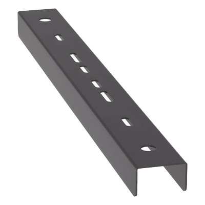 Soporte Tipo Trapecio / Hasta 12 in (305 mm) Ancho / Varilla Roscada 1/2 in / Acero con Recubrimiento en Polvo / Negro PWBTB12BL PANDUIT