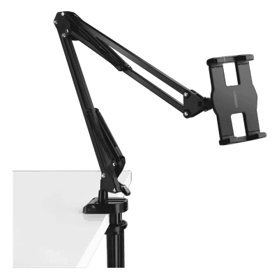 Soporte para Tableta con Brazo tipo Perezoso / Brazo Ajustable y Cabezal de 360° / 3 Perillas de Ajuste / Soporta dispositivos de 4'' a 12.9'' de hasta 1.5 KG / ABS + Metal de Alta Calidad. 50394 UGREEN