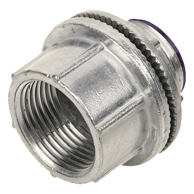 Conector para áreas peligrosas / Zinc / 1 1/4 pulgada / Clase I Div 2 / Zona 2 / Resistente a intemperie HUB-WH4 HUBBELL