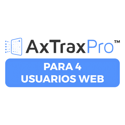 Licencia de Software / 4 Usuarios Web Simultáneos / HTML5 / Cliente-Servidor / Gestión Remota de Paneles AC AXPROWEB04 ROSSLARE SECURITY PRODUCTS