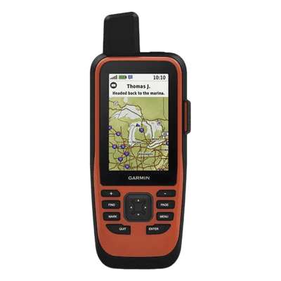 GPS Portátil / Pantalla Transflectiva 3" / 240 x 400 píxeles / Autonomía 35 Horas / 16 GB / NMEA 0183 / Bluetooth y Wi-Fi 10-02236-00 GARMIN