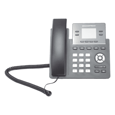 Teléfono IP / 4 Líneas SIP / 2 Cuentas / Gigabit PoE / Pantalla 2.4" Color / Audio HD Opus / 16 Teclas BLF GRP2612G GRANDSTREAM