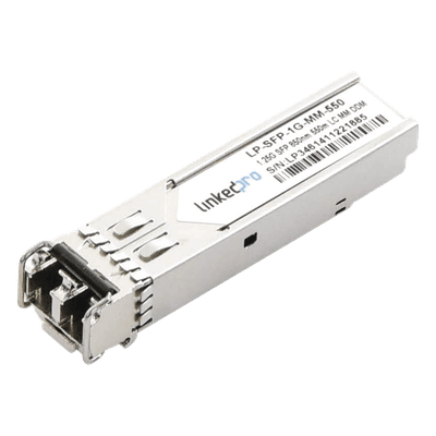 Transceptor SFP / 1.25 Gbps / Multimodo 850 nm / 1000BASE-SX / LC/UPC Dúplex / 550 m (1804.5 ft) / DDM / Hot-Pluggable LP-SFP-1G-MM-550 LINKEDPRO BY EPCOM