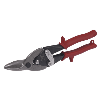 Tijera de Aviación / Corte Izquierdo / Acero Calibre 20 / Longitud 10" (25.4 cm) / Mango Ergonómico / Bloqueo de Seguridad SYS303L SURTEK