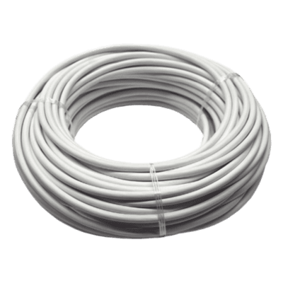 Cable doble aislado de alta durabilidad para cercas electrificadas Bobina con 50 mts (Cable bujia) AWG50A SFIRE