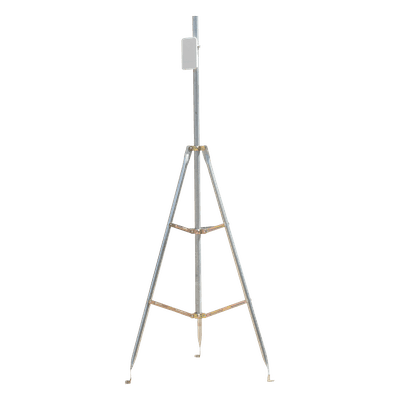 Kit de Montaje Trípode con Mástil / Acero Galvanizado / Altura Total 4.52 m (14.8 ft) / Capacidad 6 kg / Antenas Plato < 25 cm LP-TP-SLM-3 LINKEDPRO BY EPCOM