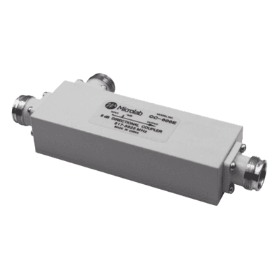 Acoplador direccional / 6dB / 617-5925MHz / 300W / -161dBc PIM / 4.3-10 / IP67 / 20dB directividad CC-606E MICROLAB