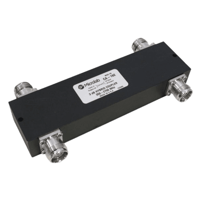 Acoplador Híbrido 2x2 / 350-2700 MHz / 200W / -161 dBc PIM / Conectores 4.3-10 / IP65 CA-16E MICROLAB