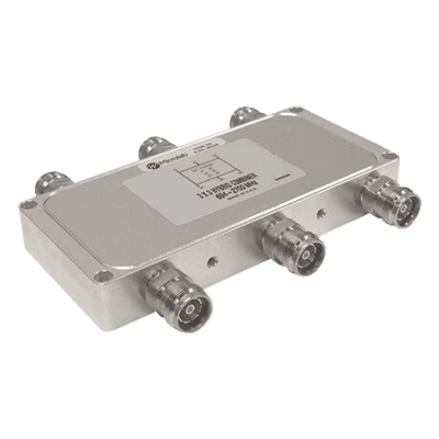 Combinador híbrido 3x3 / 694-2700MHz / 150W / -161dBc PIM / IP64 / Tipo N CM-80N MICROLAB