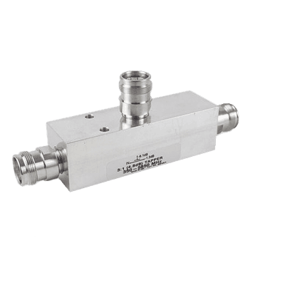 Separador de Potencia / 15 dB (30:1) / 350-5930 MHz / 500W Promedio / PIM -161 dBc / Conectores 4.3-10 IP67 / 380 g DN-94FE MICROLAB