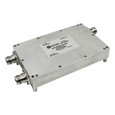 Diplexor / 617-960 MHz y 1695-2700 MHz / 250 W / -161 dBc PIM / IP67 / Conectores 4.3-10 BK-201E MICROLAB