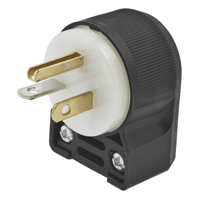 Clavija angular / 20 A / 125 V CA / 2 polos 3 hilos / NEMA 5-20P / Grado comercial-industrial / 2.08 in alto HUB-HBL-5366-CA HUBBELL